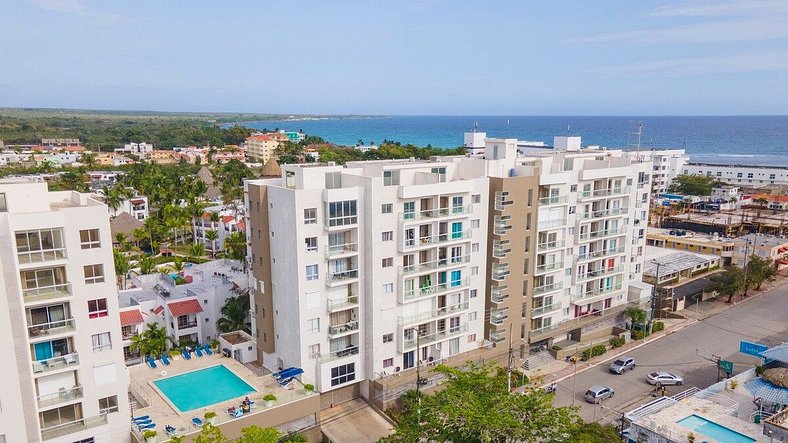 Tower Condo pretty Ocean View Boca Chica Beach