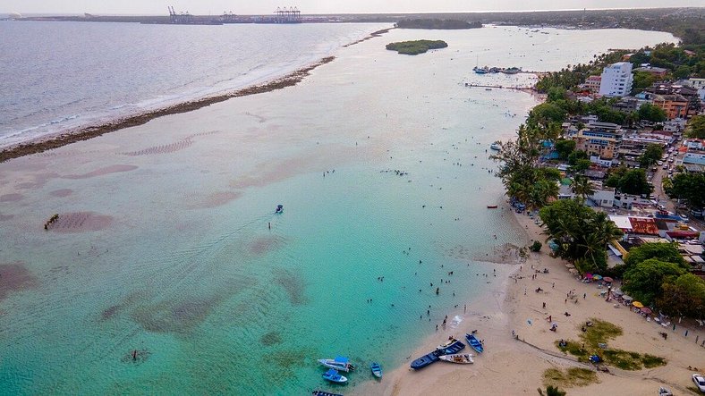 Tower Condo pretty Ocean View Boca Chica Beach